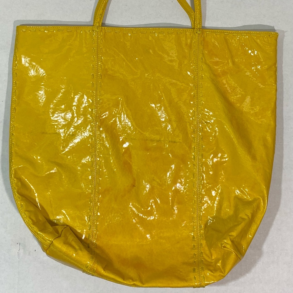 Carlos Falchi Fatto A Mano Tote Bag yellow